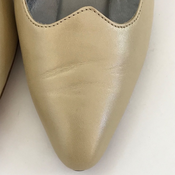 PHYLLIS POLAND Vintage Leather Heels Gold Pumps Gigi Women’s Size 8.5 - Picture 5 of 16